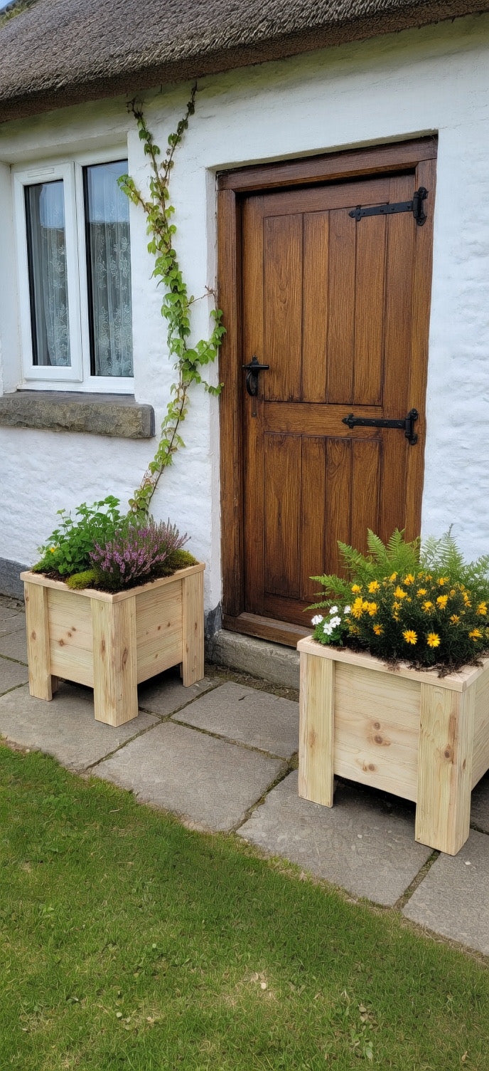 Timber Square Planter